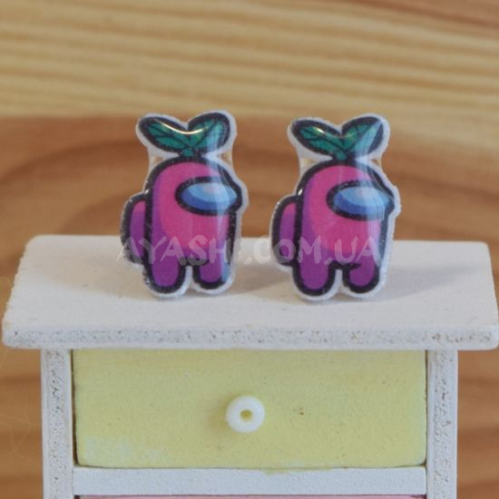 Серьги №0003 Among Us , 1 пара Серьги №0003 Among Us , 1 пара