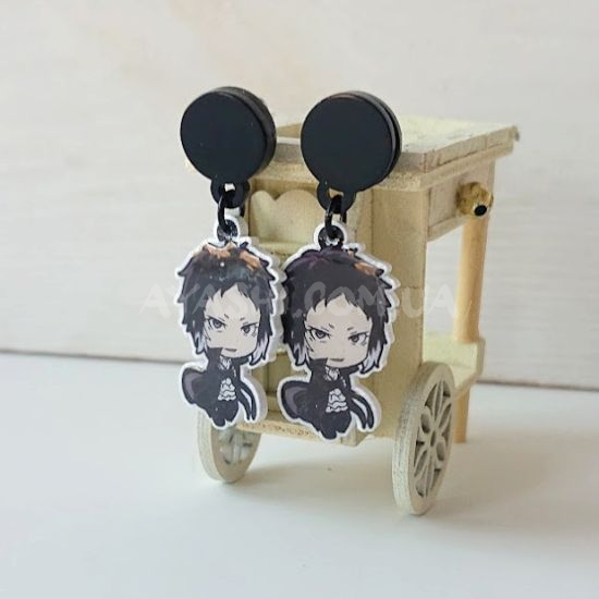 Сережки №0012 Bungou Stray Dogs 1 пара Сережки №0012 Bungou Stray Dogs 1 пара