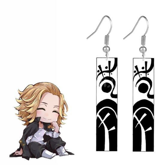 Сережки №0019 Tokyo Revengers (швензи гачки), 1 пара Сережки №0019 Tokyo Revengers (швензи гачки), 1 пара