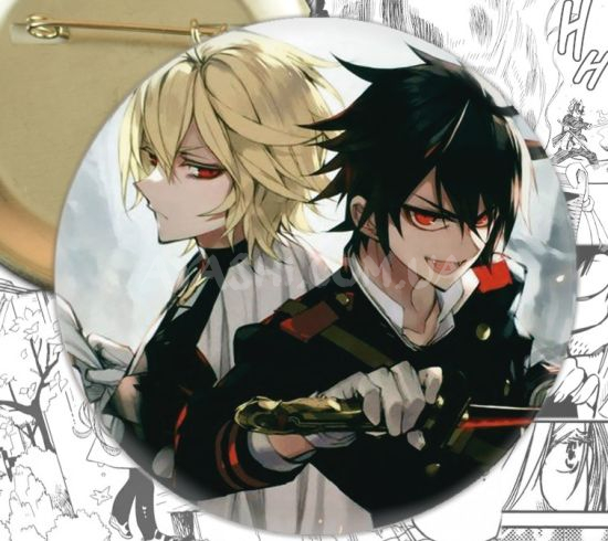 Значок Owari no Seraph 000485 Значок Owari no Seraph 000485