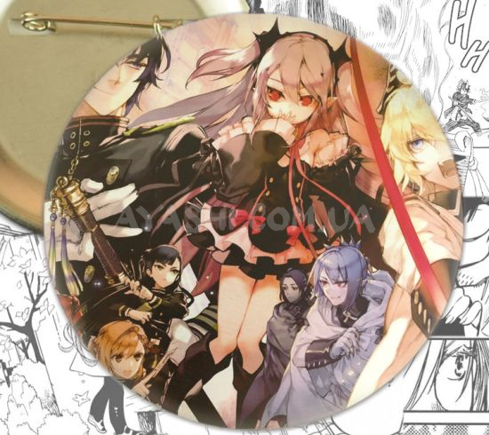 Значок Owari no Seraph 000486 Значок Owari no Seraph 000486