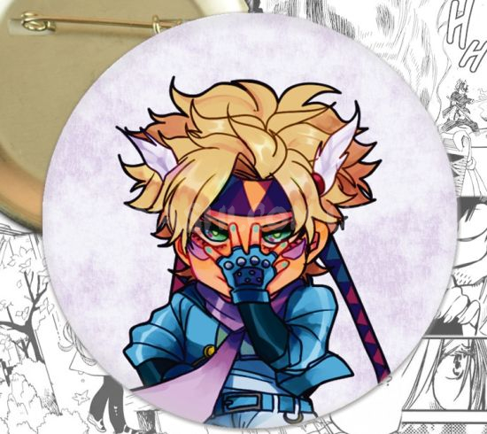 Значок Jojo's Bizarre Adventure 000504 Значок Jojo's Bizarre Adventure 000504