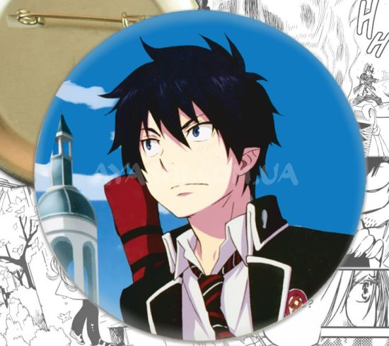 Значок Blue Exorcist 000523 Значок Blue Exorcist 000523