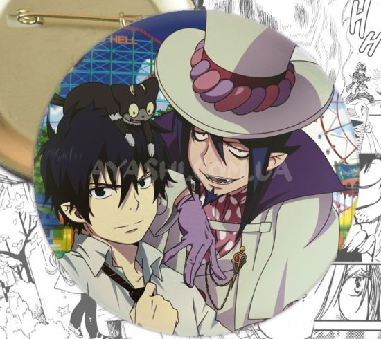 Значок Blue Exorcist 000524 Значок Blue Exorcist 000524