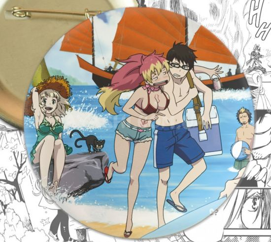 Значок Blue Exorcist 000526 Значок Blue Exorcist 000526