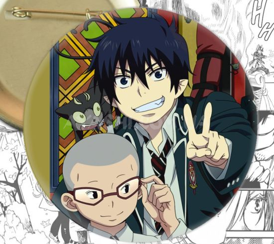 Значок Blue Exorcist 000534 Значок Blue Exorcist 000534