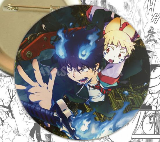 Значок Blue Exorcist 000537 Значок Blue Exorcist 000537