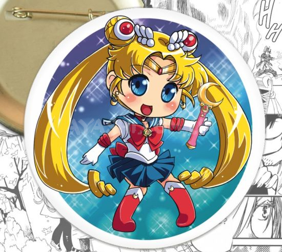 Значок Sailor Moon 000546 Значок Sailor Moon 000546