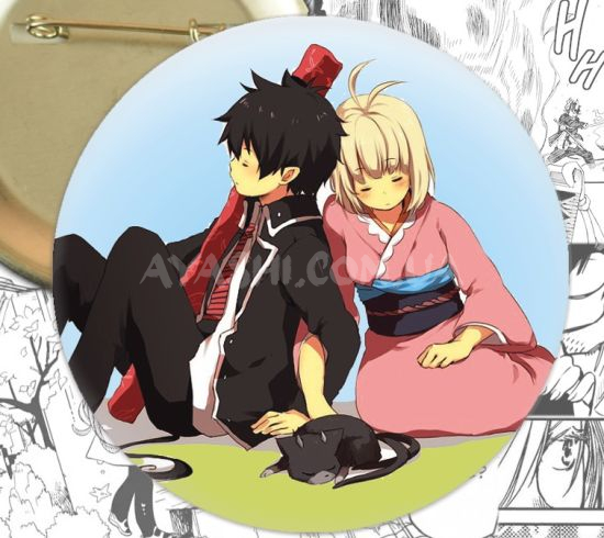 Значок Blue Exorcist 000551 Значок Blue Exorcist 000551