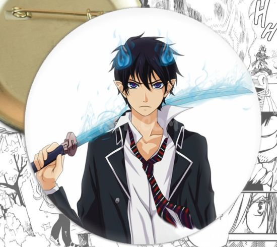 Значок Blue Exorcist 000554 Значок Blue Exorcist 000554