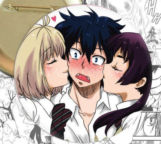 Значок Blue Exorcist 000561 Значок Blue Exorcist 000561