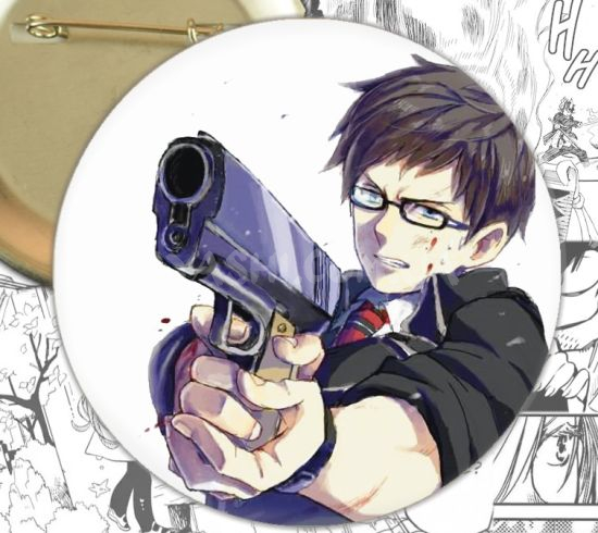 Значок Blue Exorcist 000568 Значок Blue Exorcist 000568