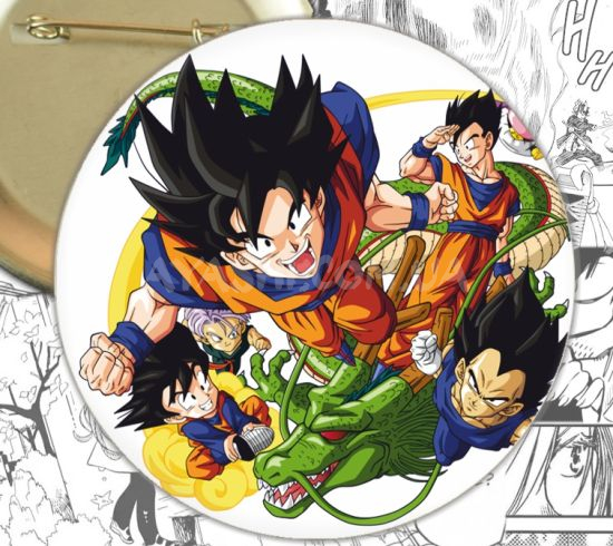 Значок Dragon Ball Z 000576 Значок Dragon Ball Z 000576