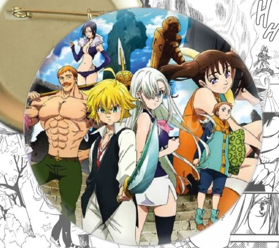 Значок Seven Deadly Sins 000598 Значок Seven Deadly Sins 000598