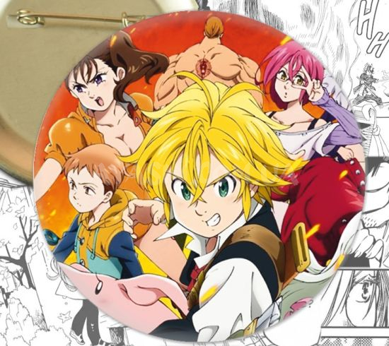 Значок Seven Deadly Sins 000599 Значок Seven Deadly Sins 000599