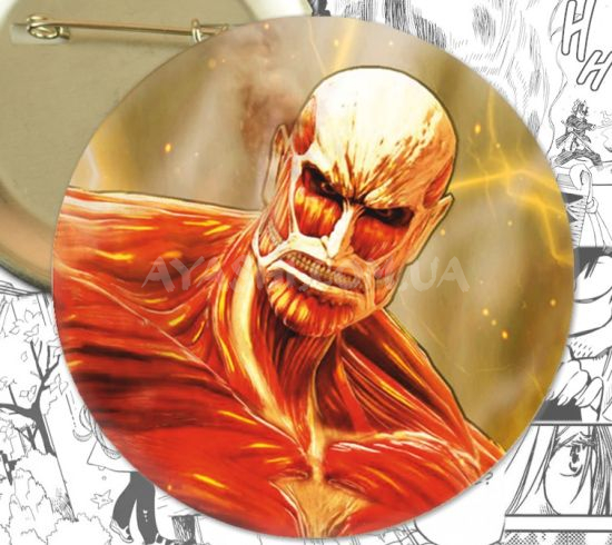 Значок Attack on Titan 000619 Значок Attack on Titan 000619