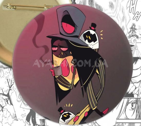 Значок Hazbin Hotel 000667 Значок Hazbin Hotel 000667