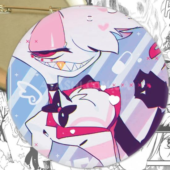 Значок Hazbin Hotel 000668 Значок Hazbin Hotel 000668