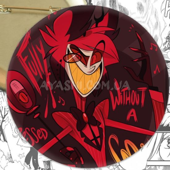 Значок Hazbin Hotel 000680 Значок Hazbin Hotel 000680