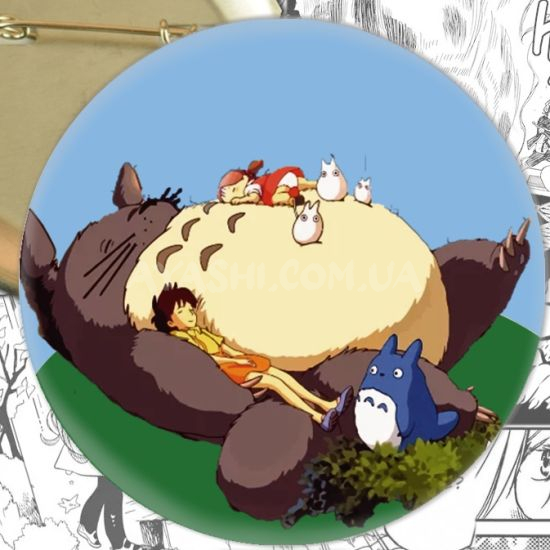 Значок Ghibli Studio:Totoro 000709 Значок Ghibli Studio:Totoro 000709