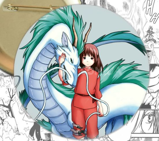 Значок Ghibli Studio:Spirited Away 000713 Значок Ghibli Studio:Spirited Away 000713