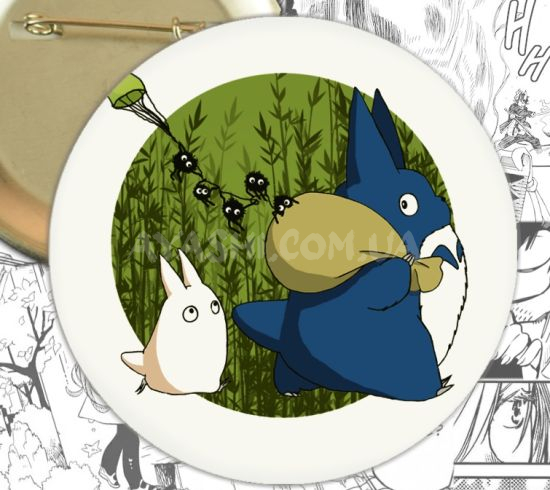 Значок Ghibli Studio:Totoro 000768 Значок Ghibli Studio:Totoro 000768