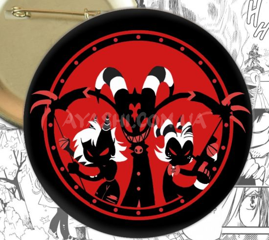 Значок Helluva Boss 000776 Значок Helluva Boss 000776