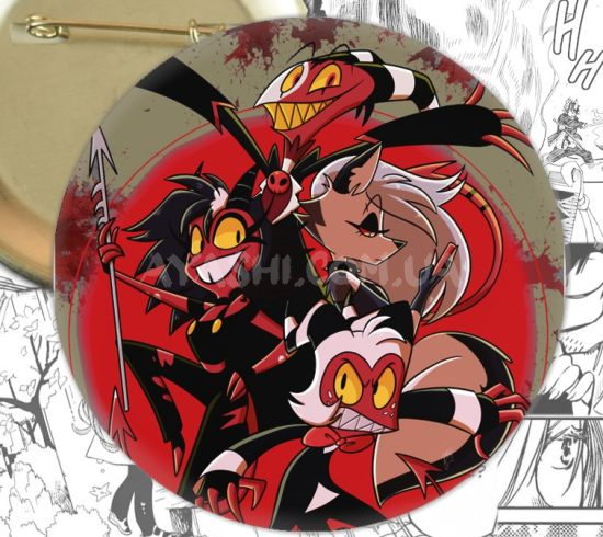 Значок Helluva Boss 000720 Значок Helluva Boss 000720