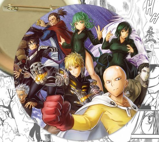 Значок One Punch-Man 000752 Значок One Punch-Man 000752