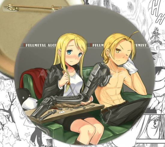 Значок Fullmetal Alchemist 000773 Значок Fullmetal Alchemist 000773