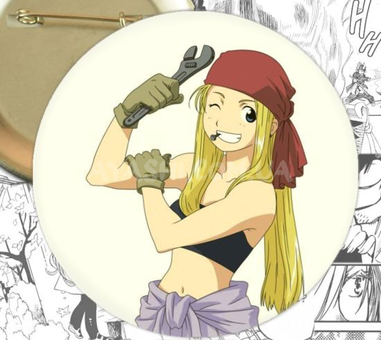 Значок Fullmetal Alchemist 0007743 Значок Fullmetal Alchemist 0007743