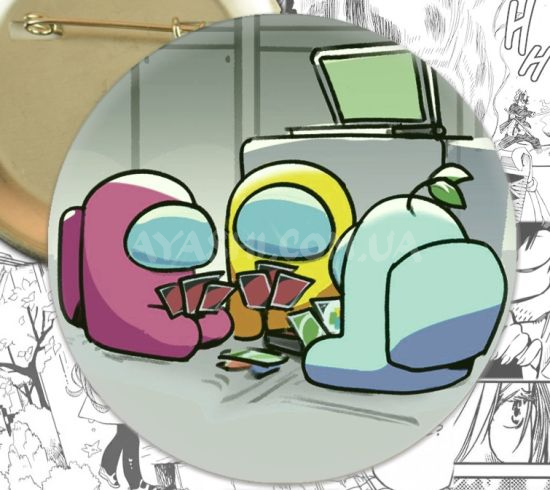 Значок Among Us 000784 Значок Among Us 000784