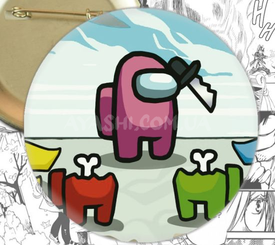 Значок Among Us 000785 Значок Among Us 000785