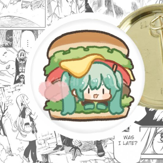 Значок Vocaloid 44-004211 Значок Vocaloid 44-004211