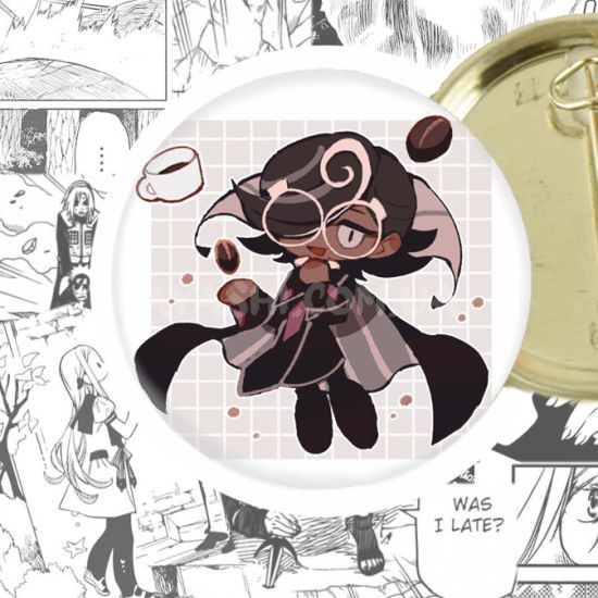 Значок Cookie run 44-004248 Espresso  Значок Cookie run 44-004248 Espresso 