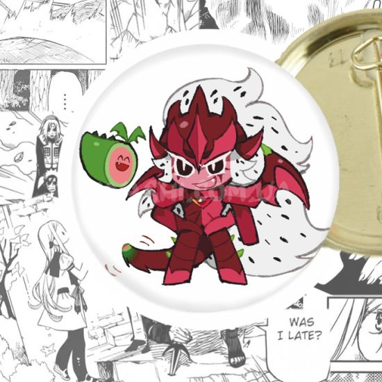 Значок Cookie run 44-004249 Дракон Питайя  Значок Cookie run 44-004249 Дракон Питайя 