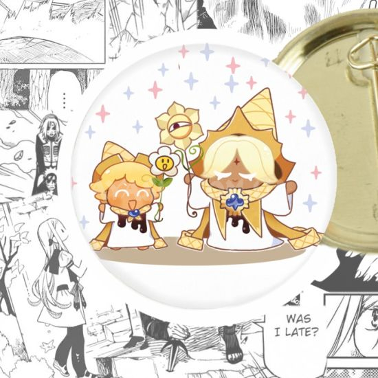 Значок Cookie run 44-004250 Pure Vanilla  Значок Cookie run 44-004250 Pure Vanilla 