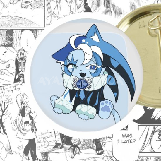 Значок Cookie run 44-004251 Shadow Milk Значок Cookie run 44-004251 Shadow Milk