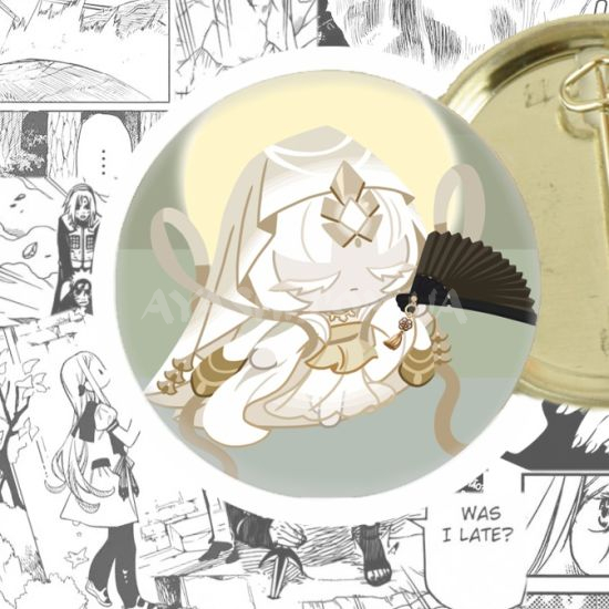 Значок Cookie run 44-004262 Mystic Flour Cookie Значок Cookie run 44-004262 Mystic Flour Cookie