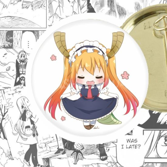 Значок Kobayashi-san Chi no Maid Dragon 44-003853 Значок Kobayashi-san Chi no Maid Dragon 44-003853