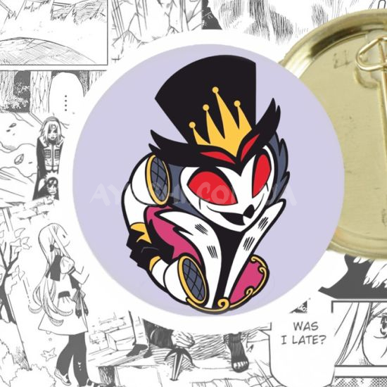 Значок Helluva Boss 44-003862 Значок Helluva Boss 44-003862