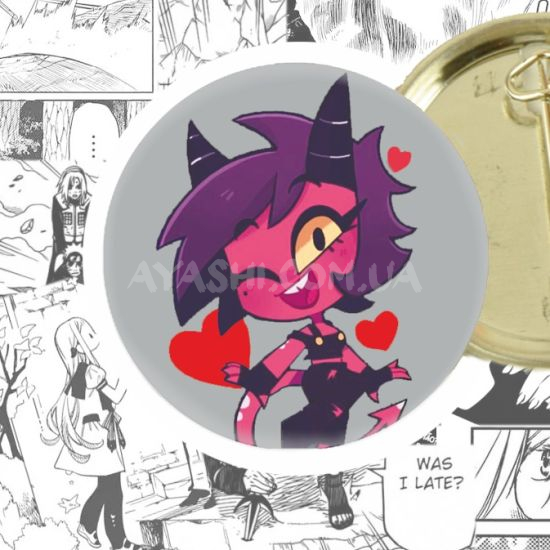 Значок Helluva Boss 44-003873 Значок Helluva Boss 44-003873