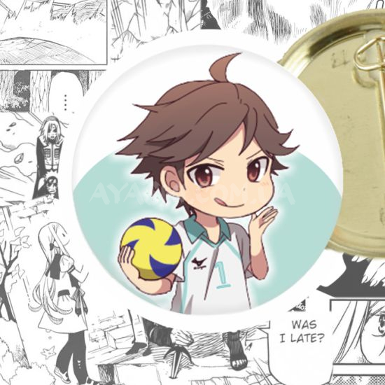 Значок Haikyuu!! 44-003900 Значок Haikyuu!! 44-003900