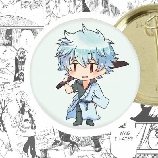 Значок Gintama 44-004233 Значок Gintama 44-004233