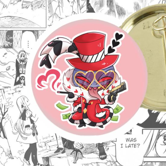 Значок Hazbin Hotel 44-004434 Значок Hazbin Hotel 44-004434