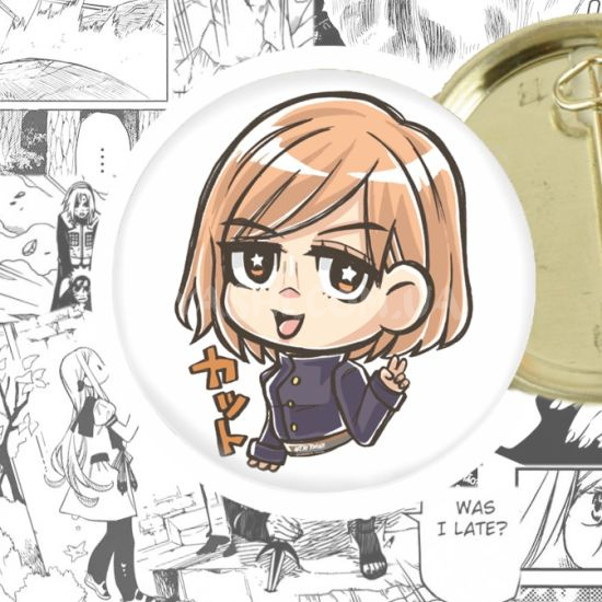 Значок Jujutsu Kaisen 44-004234 Нобара  Значок Jujutsu Kaisen 44-004234 Нобара 