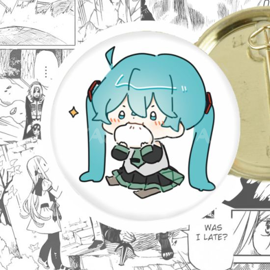 Значок Vocaloid 44-004500 Значок Vocaloid 44-004500