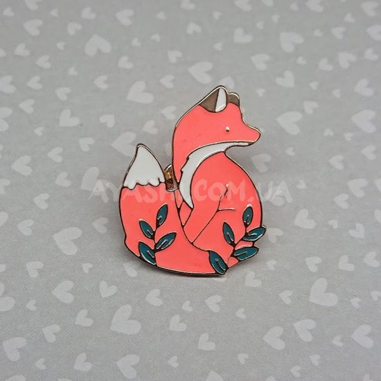 Значок PIN-0007-50 Лиса Значок PIN-0007-50 Лиса