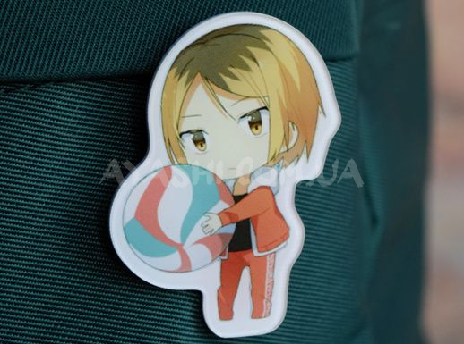 Значок акриловий фігурний Волейбол Haikyuu!! БУЛ-0002-2 Значок акриловий фігурний Волейбол Haikyuu!! БУЛ-0002-2