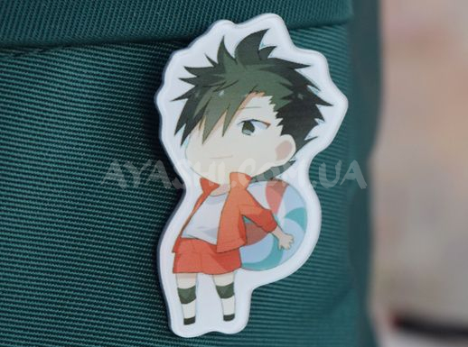 Значок акриловий фігурний Волейбол Haikyuu!! БУЛ-0002-4 Значок акриловий фігурний Волейбол Haikyuu!! БУЛ-0002-4